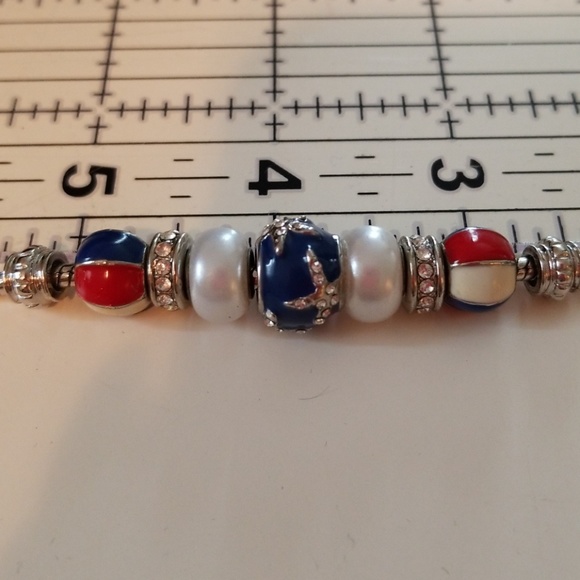 HANDMADE 4th of July Beach Bracelet !! - Picture 7 of 8